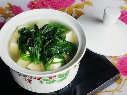 Tofu soup