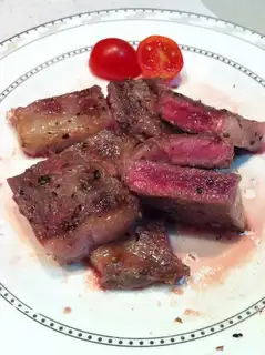 Roasted steak
