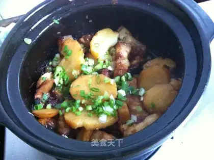 Potatoes burn flowers