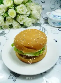 Pork burger