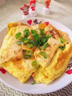 Eggs fall tofu