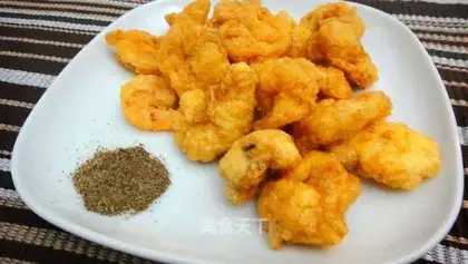 Fry shrimp