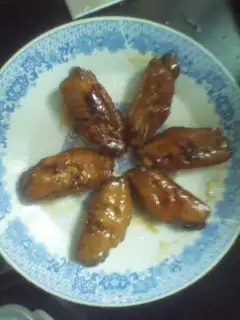 Coke chicken wings