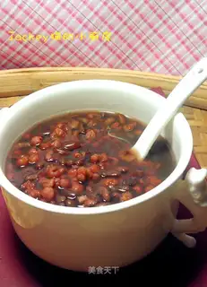 Red bean rice congee