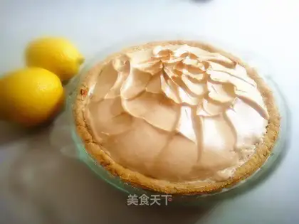 French lemon protein pie