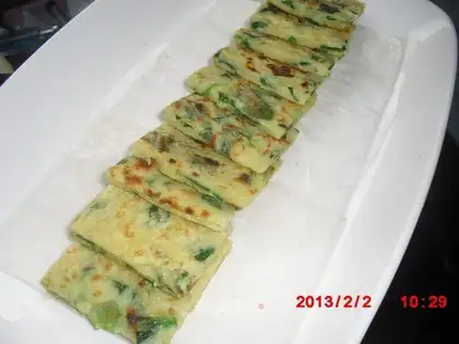 Spinach omelet