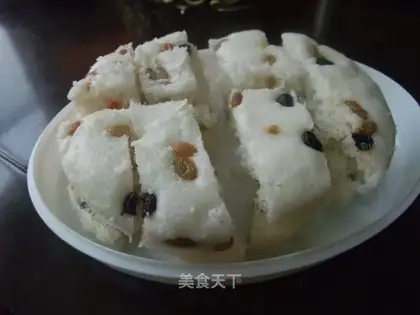 raisin rice cake