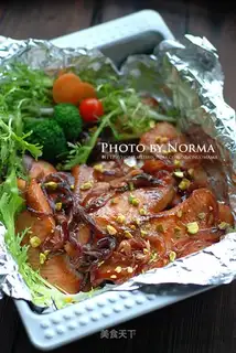 Creamed mackerel