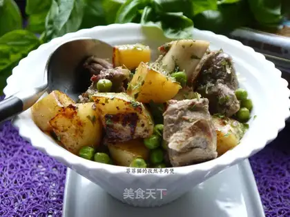 ♪ ♪ With peas and sheep ♪