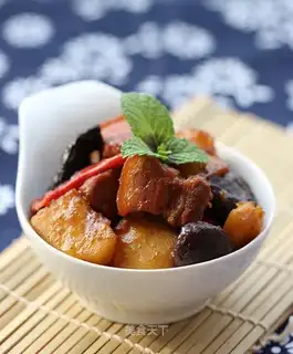 Potato mushroom roast