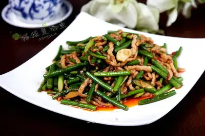 Garlic fried meat