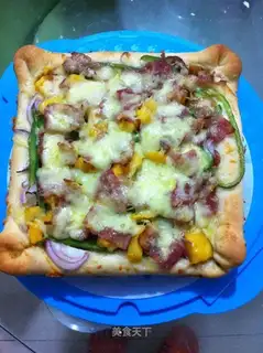 Homemade pizza