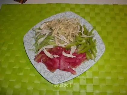 Sesame sauce cucumber