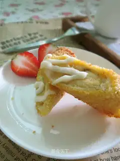 Toast banana rolls