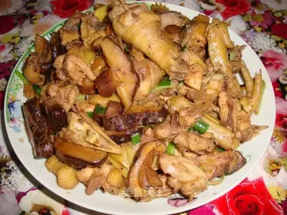 Frozen chicken
