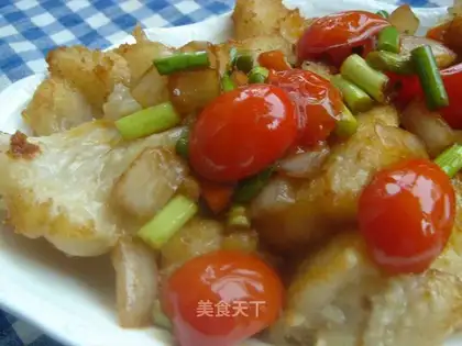 Fried cod
