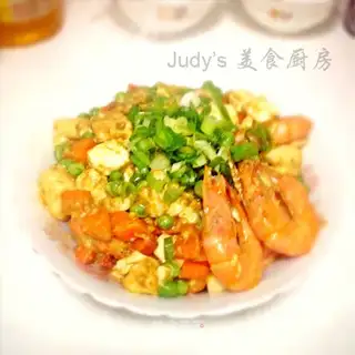 Homemade crab tofu