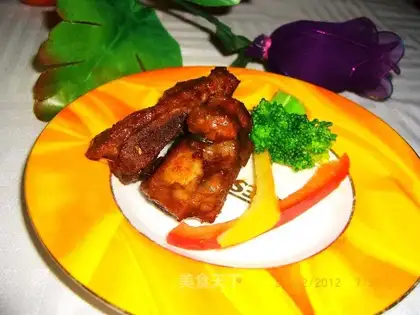 Red burn ribs