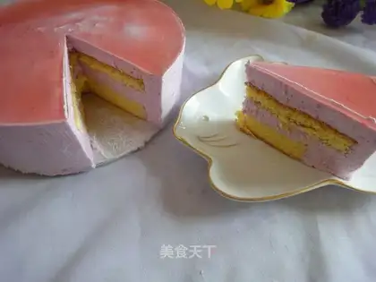 Potato mousse cake