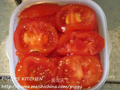 Sugared tomatoes
