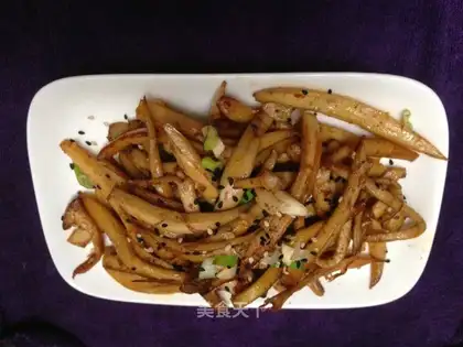 Frozen apricot mushrooms