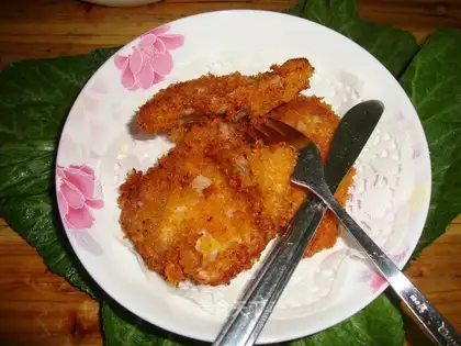 Salted pork chops
