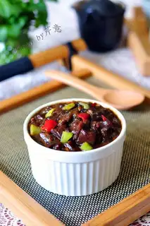 Soup and eggplant mud