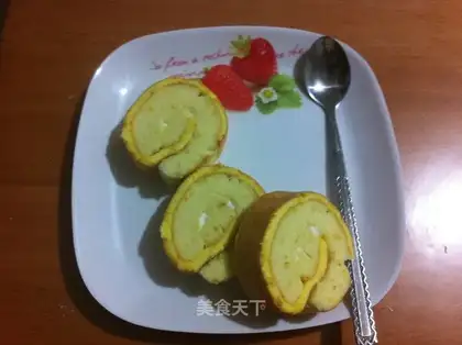 Tiger cake roll