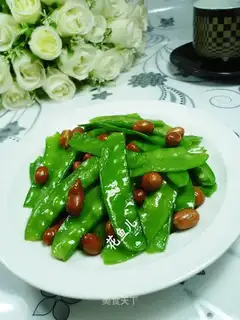 Peanut rice for Dutch beans