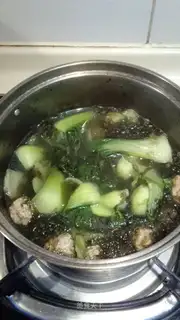Soup from the oily mollusk