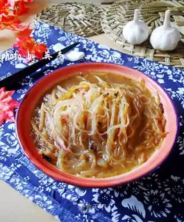 radish curd soup