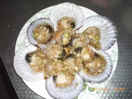 Oiled scallop