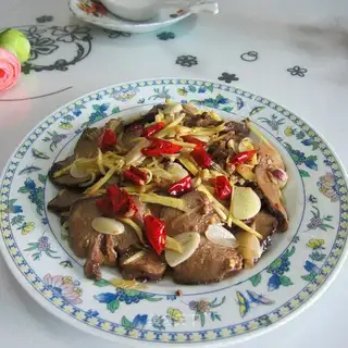 Garlic pig tongue