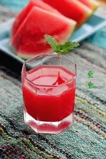 Watermelon juice
