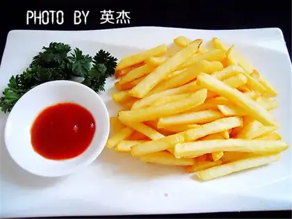 Homemade Kentucky fries