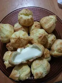 Vanilla butter puff
