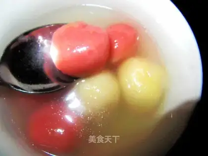 Peanut sesame soup