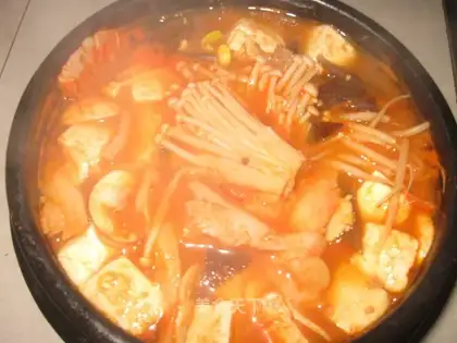 Big sauce soup