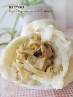 Bean-skin bun
