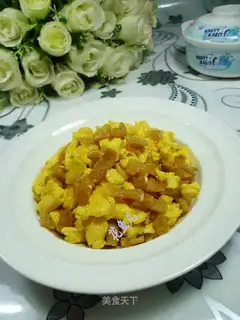 radish and fried eggs