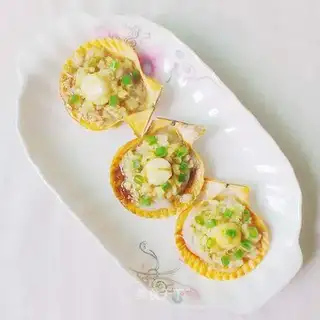 Garlic fan floss