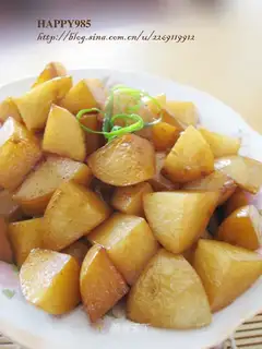Crack potatoes