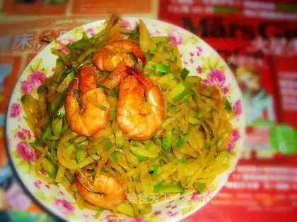 Shrimp radish