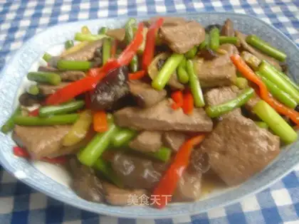 Garlic fried liver