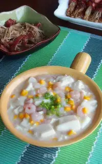 Shrimp corn tofu