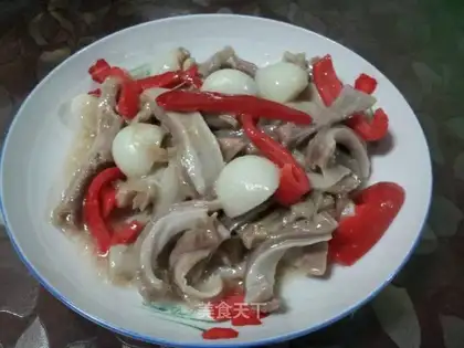 Garlic burns pigs' belly