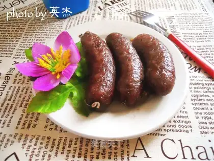 Hypogly pig blood intestines
