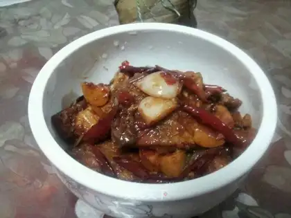 Spicy seafood