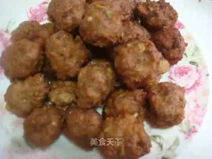 Flaming meatballs