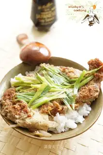 Japanese pork dinner